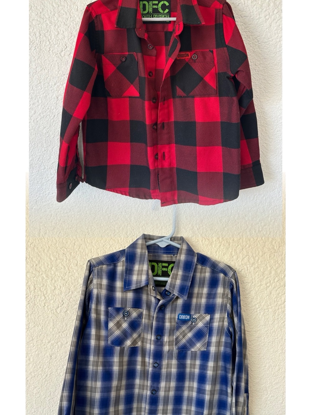 Kids XS Dixxon Shirts NWOT